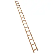 Euroline Holz Dachdeckerleiter 16 Sprossen
