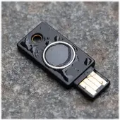 Yubico Security Key, Windows 10, Mac OS, Android, Blau, USB-C, FIDO 2 Certified, FIDO Universal 2nd Factor (U2F) Certified