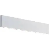 LINDBY Ignazia LED Wandleuchte L47 White - , Ignazia, dimmbar, Weiß, für Wohnzimmer, Metall, Modern