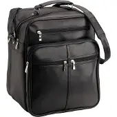 D & n lederwaren D&N Bags & More Flugumhänger - Umhängetasche 30 cm (schwarz)