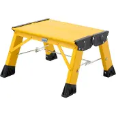 Krause Aluminium-Klapptritt MONTO Treppy Plusline gelb 2,20 m
