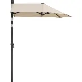 Schneider-Schirme Schneider Sonnenschirm Salerno mezzo, Natur, ca. 150 x 150 cm
