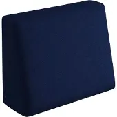 Sunnypillow Palettenkissen mit abnehmbarem Bezug Seitenkissen 60x40x20/10cm Blau