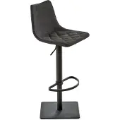 Mayer Barstuhl Sitzmöbel 1275 43 x 50 x 85 cm Stahl schwarz/schwarz 1275-03-547
