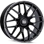 Mam 18 Zoll MAM GT1 5x112 ET45 Alufelgen BLACK LIP POLISH
