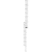 MUNK Günzburger Steigtechnik MUNK ortsfeste Steigleitern Aluminium, 17,08m SH
