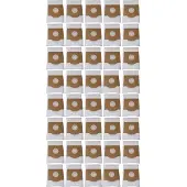 Hossi's Wholesale 40 Premium Staubsaugerbeutel kompatibel für Fakir Air Wave, Allergica