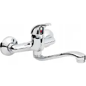 Hydroland Jowisz Küchenarmatur Chrom Wandmontage