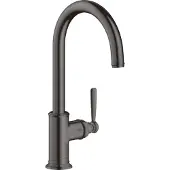 Hansgrohe Einhebel-Spültischmischer AXOR MONTREUX DN 15 brushed black chrome