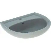 Geberit Waschtisch RENOVA m HL mit Überlauf 650x510mm pergamon