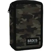 Derform Camouflage 2 - Fach Federtasche gefüllt Federmäppchen Federmappe