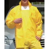 Sonstiges NYLON-PU REGENJACKE GELB G.S 6042 Regenja Cke