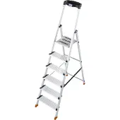 Krause 127242 Stufen-Stehleiter Sepuro 6 Stufen