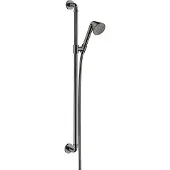 Hansgrohe Brauseset AXOR designed by Front polished black chrome polished black chrome