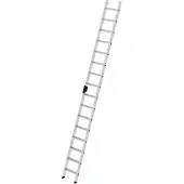 MUNK Günzburger Steigtechnik MUNK Stufenanlegeleiter mit Ergo-Pad ohne Traverse 16 Stufen