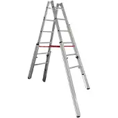 Euroline Premium 30576 Treppenstehleiter 2x6 Sprossen