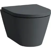 Laufen Kartell Wand-WC COMPACT, Tiefspüler, spülrandlos, 490x370x285mm, H8203337580001