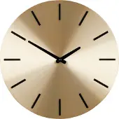 Mica Decorations Brixen Wanduhr - Ø36 cm - Gold