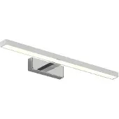LINDBY Jukka LED Wandleuchte L60 Chrome - , Jukka, Metallisch, für Badezimmer, Aluminium, Modern