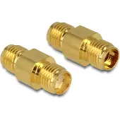 DeLOCK 88478, SMA, SMA, Gold