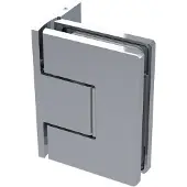 COLCOM Duschtür Scharnier 8500N 90 Grad Glas-Wand, Messing verchromt poliert