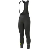 ALÉ Lange Fahrradhose mit Trägern - R-EV1 CLIMA WARM - Gelb L