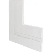 SOLOLED Integriertes Aluminium-L-Profil für LED-Streifen in verdeckter Gipskartonplatte