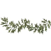 Star Trading LED-Tannenkranz "Thuja", 20 warmwhite LED,