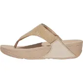 Original Brands Lulu Shimmerlux Toe - Post Sandals Teenslippers - Beige - Maat 39