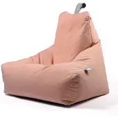 Extreme Lounging - b-bag mighty-b pastell - sitzsack für erwachsene - innen und außen - uv- und wasserfest - pastell orange