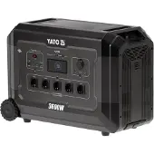 YATO Powerstation 3600W, 3072Wh, 5x230V, 6xUSB, 2x12V Solargenarator