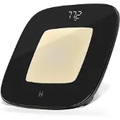Homedics SCL-B100-BK glo Essentials Badezimmerwaage Digitalwaage mit Nachtlicht, schwarz