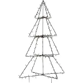 Star Trading LED-Lichterbaum "Foldy", 300 warmwhite LED