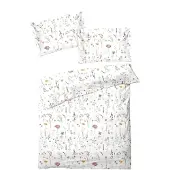 TRAUMSCHLAF Biber Bettwäsche Glennallen bunt 160x210 cm + 65x100 cm