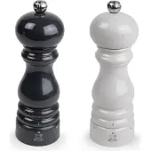 Peugeot Mühlenset PARISRAMA uSelect 18cm Pfeffermühle Schiefergrau Salzmühle Perlgrau
