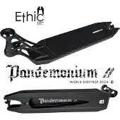 Ethic Dtc Pandemonium V2 Stunt-Scooter Deck Schwarz Matt 460mm