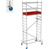 Krause ClimTec Gerüst 5m inkl. Fahrrollensatz Ø 125mm