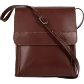 Cluty Umhängetasche Herren, Damen braun