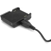 System-S USB Dockingstation Ladegerät Ladestation Cradle Dock für Garmin Vivoactive GPS-Smartwatch