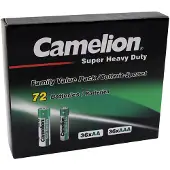 Camelion Batterie-Sparset Super Heavy Duty 72 Stk. 36xAA 36xAAA
