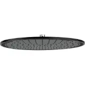 Kludi A-QA Kopfbrause, Metall-Kopfbrause, Ø 400mm, 6434087-00, Farbe: Mattschwarz / Chrom
