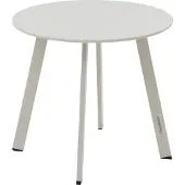 Hespéride Runder gartenbeistelltisch "saona" lehm 50 x 45cm aus stahl -