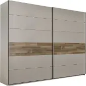 Möbelando Schwebetürenschrank Kleiderschrank Schiebetürenschrank Schrank "Carlynn I"