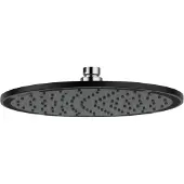 Kludi A-QA Tellerkopfbrause 250 mm flache Ausführung mattschwarz/chr