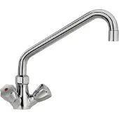 Kwc Gastro-Zweigriffarmatur 3/4", nachziehbarer Stopfbüchse, Chrom, 1 Stk.