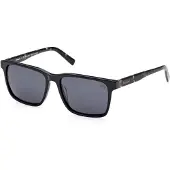 Timberland TB9306 Herren-Sonnenbrille Vollrand Quadratisch Acetat-Gestell, schwarz
