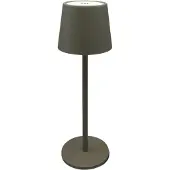 Coen Bakker Tischlampe usb dimmbar touch Metall taupe 3 Lichtfarben 40 LEDs 26cm