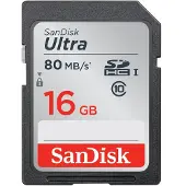 SanDisk Ultra SDHC UHS-I Speicherkarte 16 GB