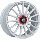 OZ RACING ALUFELGE SUPERT EVOLUZ WRC 8.5x20 5x112 ET 30 RACE WHITE RED LETTERING