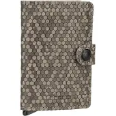 Secrid Unisex Miniwallet Hexagon Grey Größe: OS | Geldbörsen Outlet | Unisex | Grau